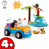 LEGO Friends Beach Buggy Fun 41725 Building Toy Set, Creative Fun for Toddlers Ages 4+, with 2 Mini-Dolls, Pet Dog and Dolphin Figures, a Beach Buggy Toy Car and Accessories