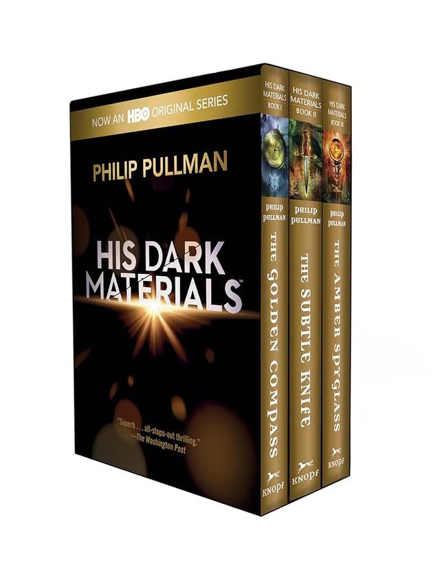 His Dark Materials Trade Paper Boxed Set: the Golden Compass, the Subtle Knife, the Amber Spyglass (His Dark Materials , No. 1- 3) cover image