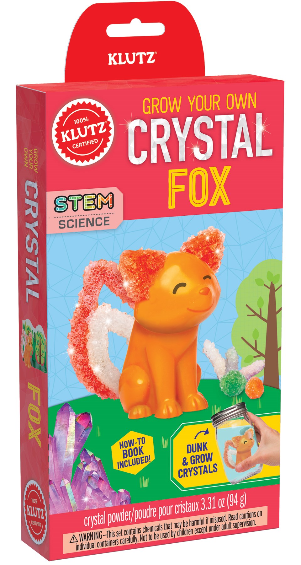 Klutz Grow Your Own Crystal Fox : Klutz Mini Kit