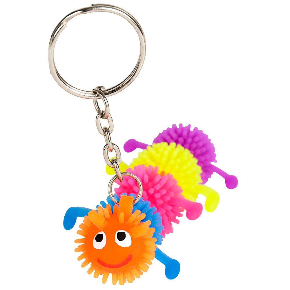 3" Caterpillar Keychain 12 pack