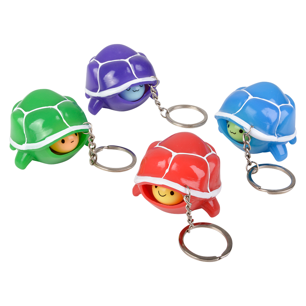 Pop Out Turtle Keychain