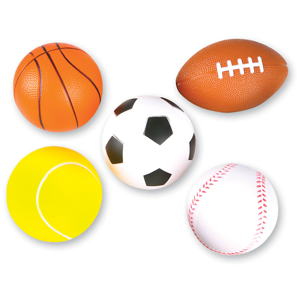 Foam Sports Balls 3.5" 12 PC