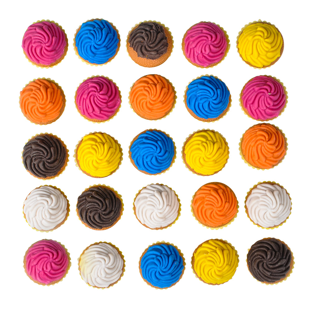 24 pc Scented Cupcake Erasers