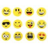 Emoticon Eraser - 72 count