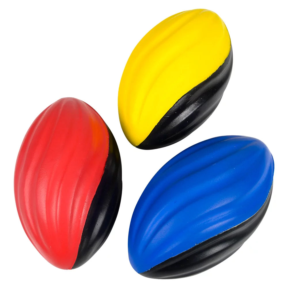 Two-Tone Foam Spiral Football 5"