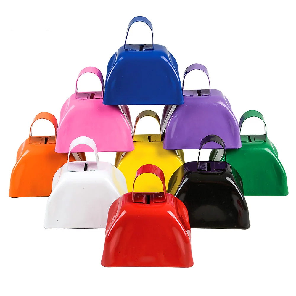 Metal Cowbells 3" 12 PC