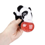 Animal Plush Squeezy Bead Ball 2.75" 12 pack