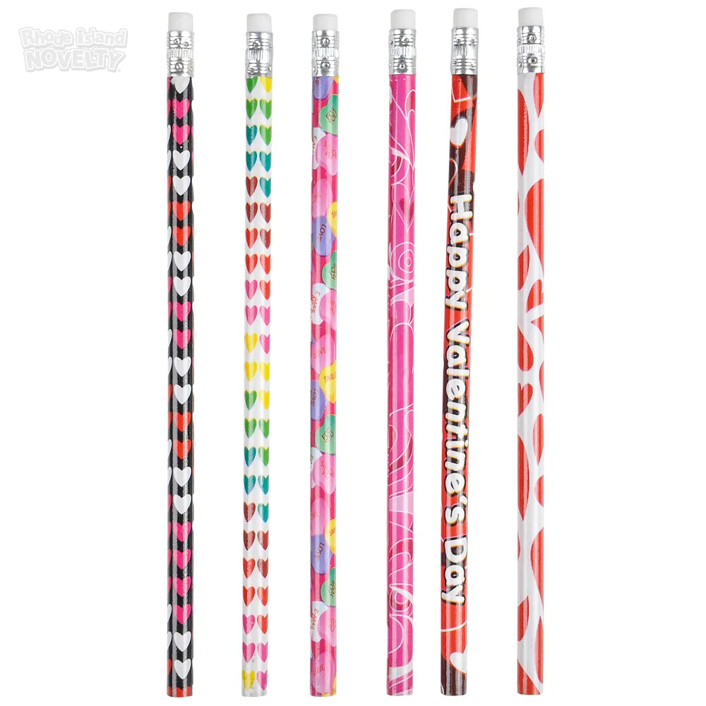 Valentine's 7.5" Pencil Assortment (144PC)